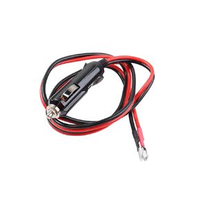 Heavy Duty Male Plug Cigarette Lighter Adapter 3.3FT Power Charger Cord with LED Light 16 AWG Cable for Car Inverter Air Pump and DIY