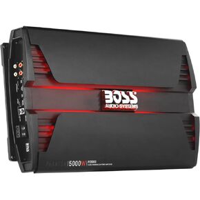 مضخم صوت السيارة BOSS Audio Systems PD3000 Class D - 3000 واط، 1 أوم ثابت، رقمي، قطعة واحدة، مصدر طاقة Mosfet، رائع لمكبرات الصوت