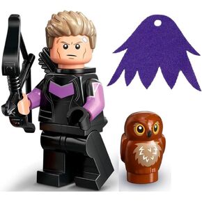 LEGO Marvel Series 2 Minifigure: Hawkeye with Purple Maleficent Cape - Superheroes 71039