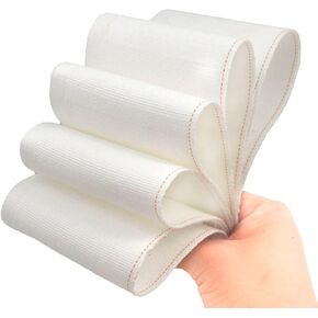 Kuasting Curtain Pleat Tape 8 Yards White Curtain Thicken and WidenHeading Deep Pinch Pleat Tape for DIY Pinch Pleat Curtain (8 Yards)