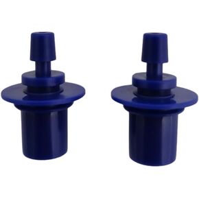Pack of 2 Replacement NIBP Cuff Connectors Adapters Blood Pressure Cuff Air Hose Tube Air Plugs