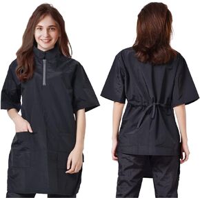 Pet Grooming Smock Workwear,Dog Bathing Work Clothe Pet Beautician Smock Barber Jackets,Pet Groomer Jacke