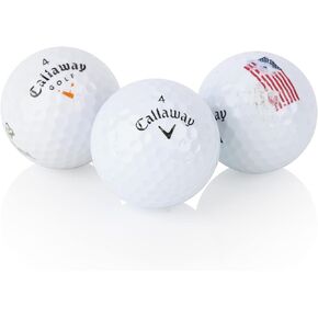 Used Golf Balls for Callaway Mix (Warbird, Superhot, HX Diablo, Other Models) - Near Mint Condition (4A)