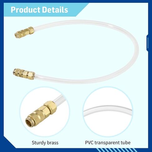 Homaisson Seastar Hydraulic Steering Bleed Kit, Hydraulic Steering Filler Bleed Kit, Bleed Kit, Leak Free Design, Durable PVC Tube, for Outboard Stern drive Inboard Hydraulic Steering Systems in Saudi Arabia