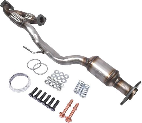 Rear Catalytic Converter w/Flex Pipe Replacement for 3.5L Nissan Altima 2007-2018/ Murano 2009-2014/ Quest 2011-2014/ Pathfinder 2013-2015/ Infiniti JX35 2013/ QX60 2014-2016 in Saudi Arabia