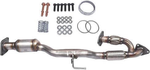 Rear Catalytic Converter w/Flex Pipe Replacement for 3.5L Nissan Altima 2007-2018/ Murano 2009-2014/ Quest 2011-2014/ Pathfinder 2013-2015/ Infiniti JX35 2013/ QX60 2014-2016 in Saudi Arabia