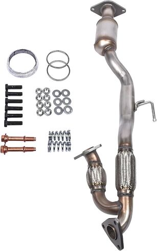 Rear Catalytic Converter w/Flex Pipe Replacement for 3.5L Nissan Altima 2007-2018/ Murano 2009-2014/ Quest 2011-2014/ Pathfinder 2013-2015/ Infiniti JX35 2013/ QX60 2014-2016 in Saudi Arabia
