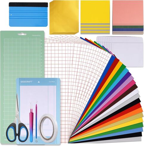 GO2CRAFT All-in-One Accessories Bundle, 90Pcs Ultimate Tools and Vinyl in Kuwait