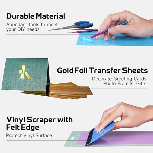 GO2CRAFT All-in-One Accessories Bundle, 90Pcs Ultimate Tools and Vinyl in Kuwait