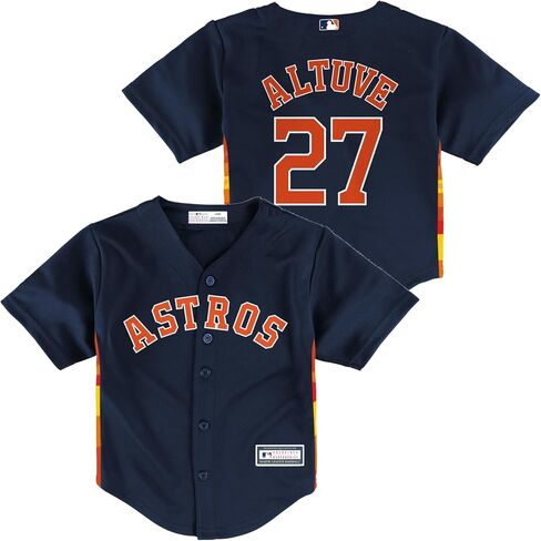 Outerstuff Jose Altuve Houston Astros MLB Infants 12-24 Months Navy Alternate Player Jersey in Saudi Arabia