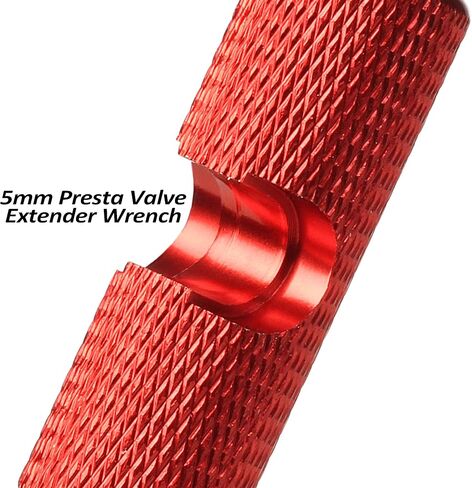 Tubeless Presta Valve Stem Kit for Bikes. Presta Valve Stems, Cores and Removal Tool. in Saudi Arabia
