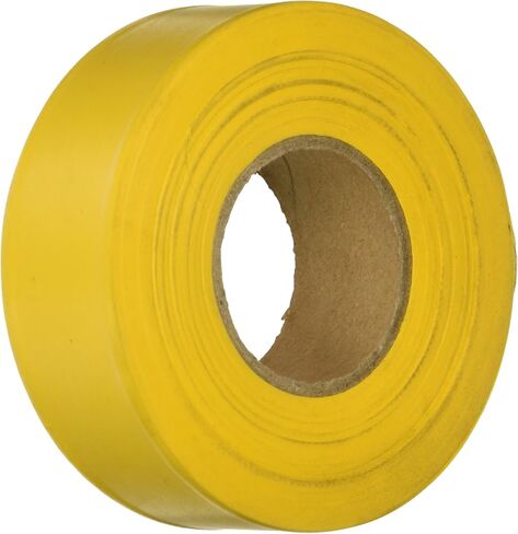 Irwin 65905 300' x 3" Weatherproof Fade-Resistant Flagging Tape, Yellow in Saudi Arabia