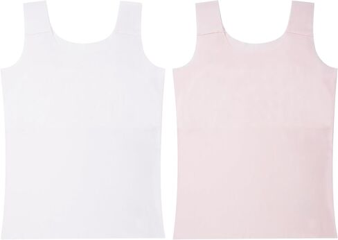 Happy Cherry Training Bras for Teens Girls Camisoles Long Bralette Bra Seamless Lightly Padded Sport Bra Wire Free 7-12 Years in Saudi Arabia