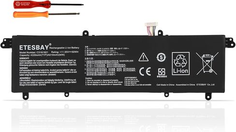 B31N1635 Battery Replacement for ASUS VivoBook Pro 17 A705U A705UA X705U X705UA X705UB X705UF X705UV X705UN X705UQ X705N X705NA X705NC X705M X705MA X705MB F705M F705MA F705NA Pro N705U N705UD in Saudi Arabia