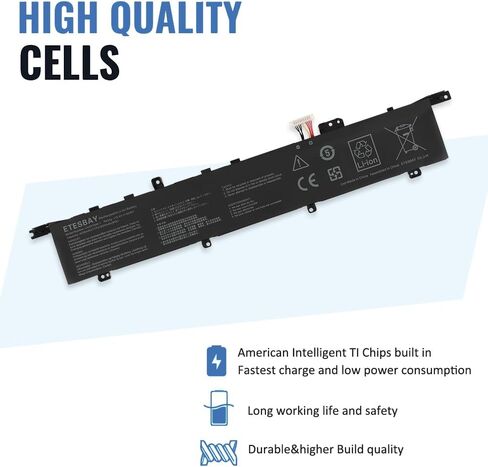 B31N1635 Battery Replacement for ASUS VivoBook Pro 17 A705U A705UA X705U X705UA X705UB X705UF X705UV X705UN X705UQ X705N X705NA X705NC X705M X705MA X705MB F705M F705MA F705NA Pro N705U N705UD in Saudi Arabia