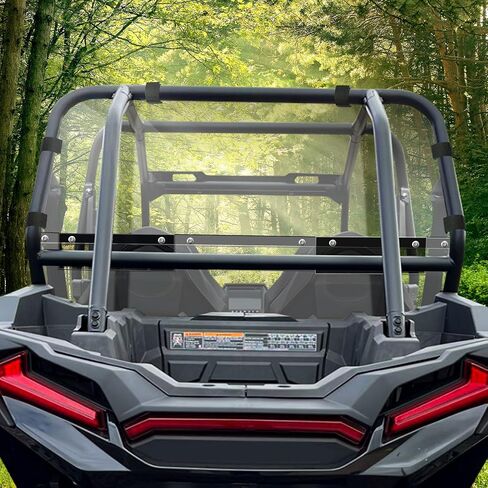 StarknightMT RZR Rear Window, Clear Windscreen Compatible with 2014-2023 Polaris RZR XP 1000/4 1000 2016-2022 RZR XP TURBO/ 4 TURBO RZR Accessories Parts Back Dust Panel in Saudi Arabia
