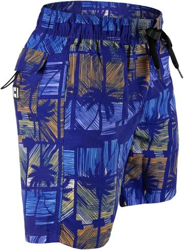ADOREISM Men's Quick Dry Beach Board Shorts Swim Trunks with Pockets in Saudi Arabia