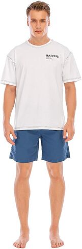 ADOREISM Men's Quick Dry Beach Board Shorts Swim Trunks with Pockets in Saudi Arabia