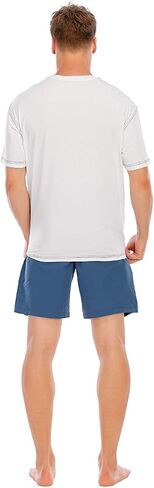 ADOREISM Men's Quick Dry Beach Board Shorts Swim Trunks with Pockets in Saudi Arabia