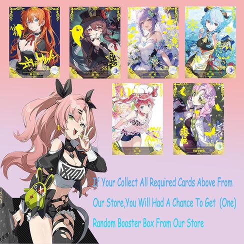 صندوق معزز لقصة الآلهة، بطاقات قصة الآلهة، بطاقات TCG لقصة الآلهة، بطاقات مجموعة قصة الآلهة، بطاقات اللعب/التداول لفتاة الأنمي. in Kuwait