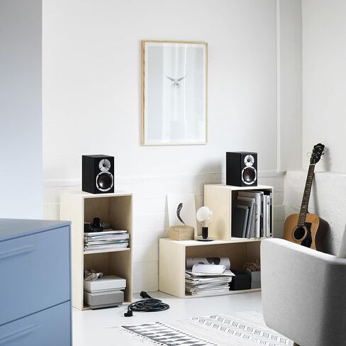 DALI Spektor 1 Bookshelf Speakers (Black Ash) in Kuwait