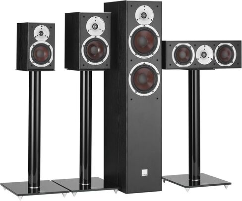 DALI Spektor 1 Bookshelf Speakers (Black Ash) in Kuwait