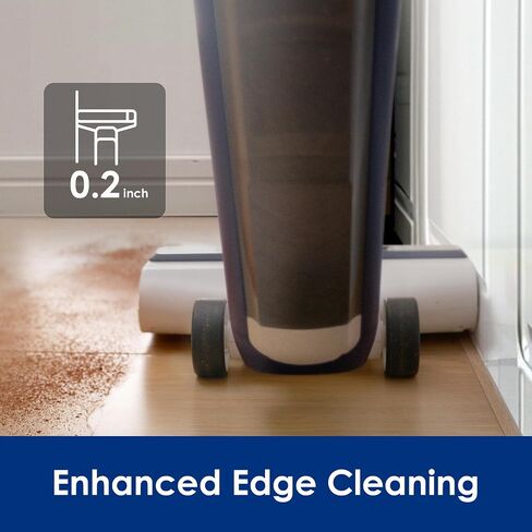 Tineco Floor ONE S5 Smart Cordless Wet Dry Vacuum Cleaner and Mop for Hard Floors, Digital Display, Long Run Time, Great for Sticky Messes and Pet Hair, Space-Saving Design, Blue in Saudi Arabia
