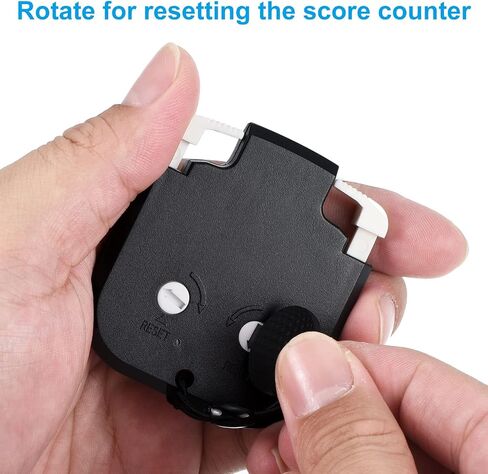 PATIKIL Golf Score Counter, 2 Digits Scoring Keeper Mini Golf Shot Stroke Counter for Golf Game Scorekeeper Outdoor Sport in Saudi Arabia