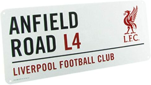 Liverpool Anfield Street Sign in Saudi Arabia