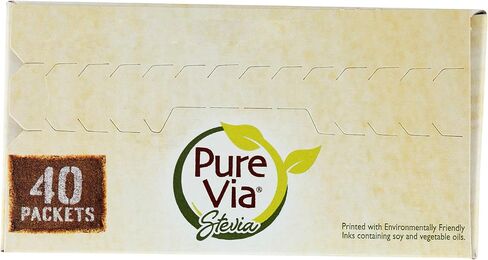Pure Via Stevia Packet 40 Count, 1.4 oz in Saudi Arabia