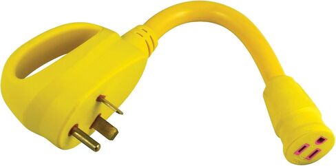 ParkPower by Marinco 3015ARV Straight Blade Adapter, 30M to 15F in Saudi Arabia