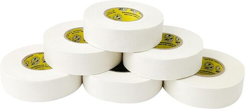 Comp-O-Stik Hockey Tape - 1" White Cloth - 6 Roll Multipack in Kuwait
