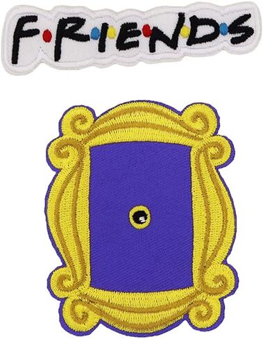Cute Friendship Door Frame Embroidered Iron On Patches in Saudi Arabia