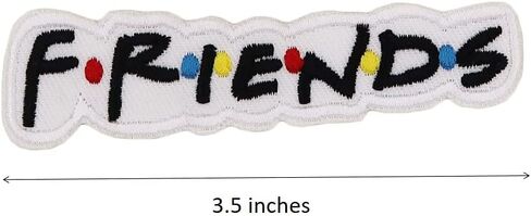 Cute Friendship Door Frame Embroidered Iron On Patches in Saudi Arabia