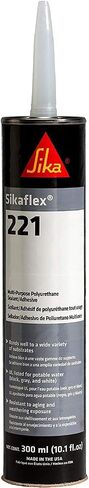 SIKA Sikaflex-221 Polyurethane Sealant/Adhesive, 10.1 fl. oz Cartridge, White (12) in Saudi Arabia