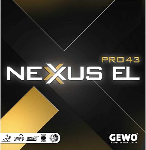 GEWO Nexxus Pro 43 EL - Offensive Table Tennis Rubber in Saudi Arabia