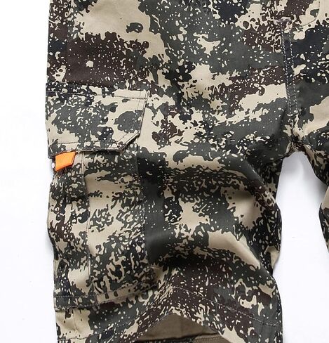 LOKTARC Boys Pull On Camo Shorts Kids Bermuda Summer Knee Length Pants in Saudi Arabia