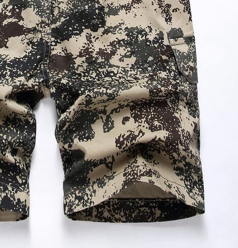 LOKTARC Boys Pull On Camo Shorts Kids Bermuda Summer Knee Length Pants in Saudi Arabia