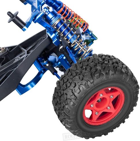 Rc Truck Tires 12mm/14mm/17mm Hex RC Wheels Tires for 1/10 Slash 4×4 2WD,Arrma Senton,Axial Redcat Rc4wd,w/RC Wheels Hex Detachable Replace Running on Off-Road Tire,Black in Saudi Arabia