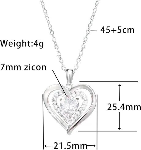 YGLALAYG Gold Necklace For Women Trendy Silver Pendants Fashion Jewelry For Mother'S Day Non Tarnish in Saudi Arabia