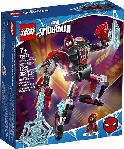LEGO Marvel Spider-Man Miles Morales Mech Armor 76171 Collectible Construction Toy, New 2021 (125 Pieces) in Saudi Arabia
