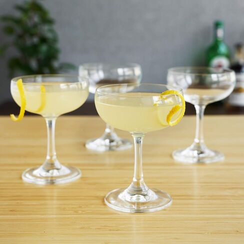 True Grande Gulp Giant Margarita Glass, Stemmed Cocktail Glass Fits Full Liquor Bottle, Mixed Drink Glasses, XL cocktail glass set, 750ml / 25 oz. Set of 1 in Saudi Arabia