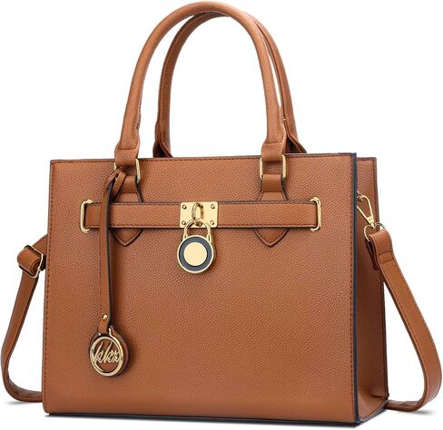 محافظ وحقائب يد عصرية من KKXIU للنساء من الجلد النباتي بمقبض علوي وحقيبة كتف للسيدات وحقائب عمل in Kuwait