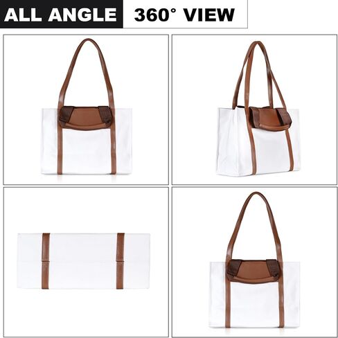 HUGGI Women satchel handbags for women | ladies purse Multi color Canvas Material in Saudi Arabia
