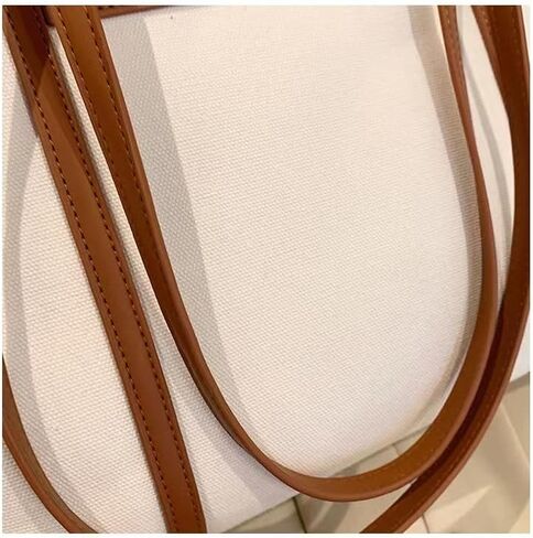 HUGGI Women satchel handbags for women | ladies purse Multi color Canvas Material in Saudi Arabia