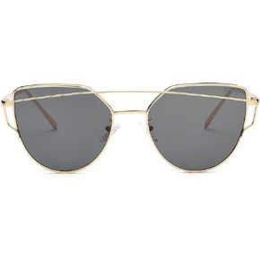 SOJOS Cat Eye Sunglasses for Women Fashion Designer Style Mirrored Lenses SJ1001 in Saudi Arabia