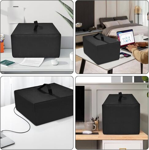 Printer Dust Cover for HP, Anti-static Waterproof Dust-proof Printer Cover - Thick Nylon Fabric for Protection, Printer Case for HP LaserJet MFP M234sdw Wireless Printer (Black) in Saudi Arabia