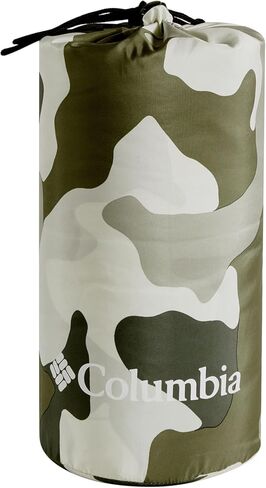 Columbia 50" x 60" Down Alternative Throw Blanket - Outdoor Essentials for Camping, Picnics, and Adventures, Soft and Cozy Home Essentials for Bed and Living Room, 100% Polyester Fill - Black Taupe in Saudi Arabia