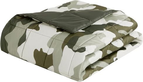 Columbia 50" x 60" Down Alternative Throw Blanket - Outdoor Essentials for Camping, Picnics, and Adventures, Soft and Cozy Home Essentials for Bed and Living Room, 100% Polyester Fill - Black Taupe in Saudi Arabia