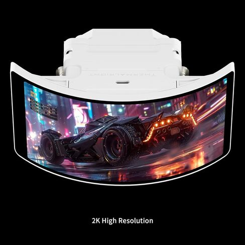 Thermalright Rainbow Vision 360 Turbo ARGB Black 360mm Aio Cooler، شاشة منحنية 60HZ بدقة 2400x1080، لـ AM4/AM5، Intel LGA1851/1700، 6.67 بوصة ثلاثية الأبعاد مع شاشة شفط مغناطيسية، سرعة مروحة 3000 دورة في الدقيقة in Saudi Arabia